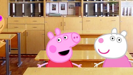 Свинка Пеппа Мультфильм Пеппа чуть не сожгла школу  Peppa Pig