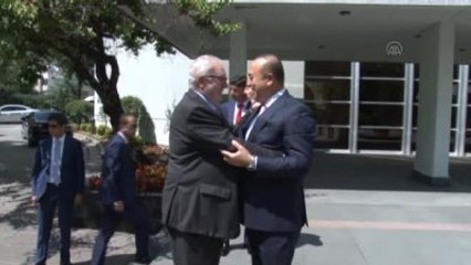 Çavuşoğlu, Akpm Başkanı Argamunt ile Görüştü