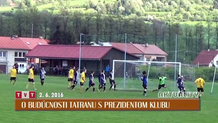 O budúcnosti Tatranu s prezidentom klubu