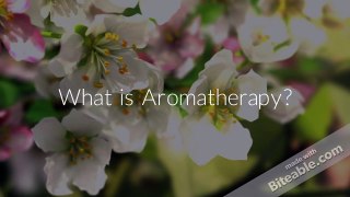 De- stress and Relax out of a Scent - Aromatherapy