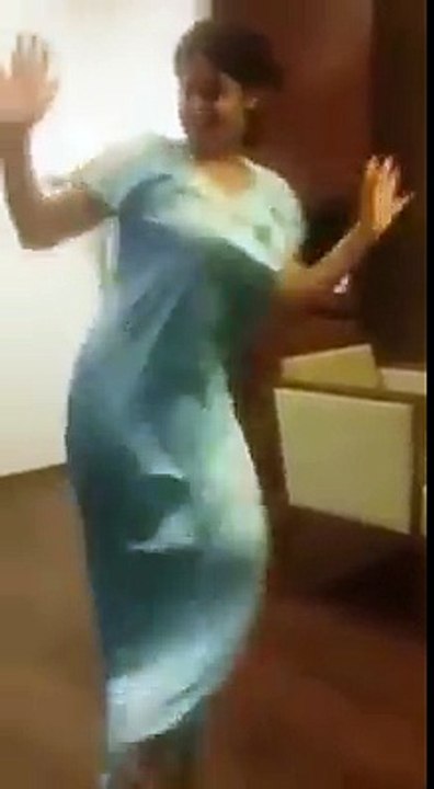 Girl Bight Dance In Room