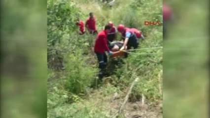 Balıkesir Yolcu Minibüsü Şarampole Yuvarlandı 8 Yaralı