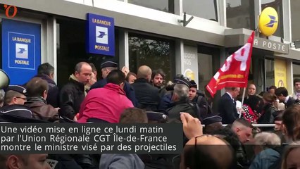 Emmanuel Macron chahuté, il reçoit un oeuf sur la tête