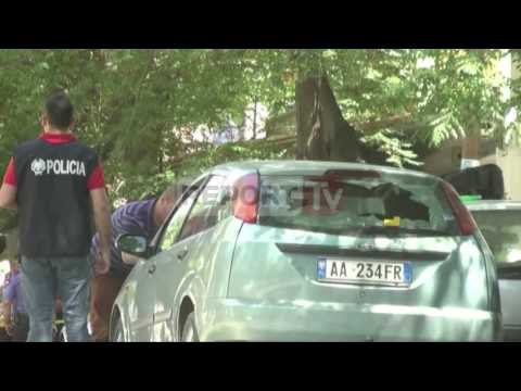 Report TV - Elbasan, atentat Florenc Çapes plagoset miku i tij dhe një police