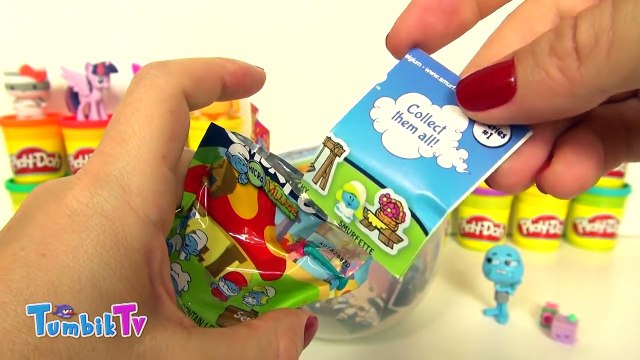 Powerpuff Girls Bubbles Sürpriz Yumurta Oyun Hamuru - Gumball Şirinler Cicibiciler Anime