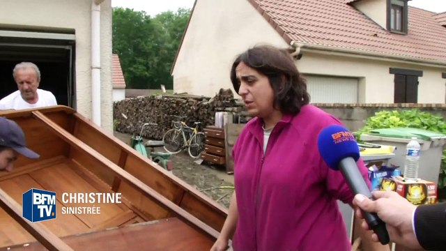 Le désarroi des habitants des zones inondées