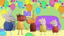 Peppa Pig Party Play-Doh Finger Family \ Nursery Rhymes Lyrics
