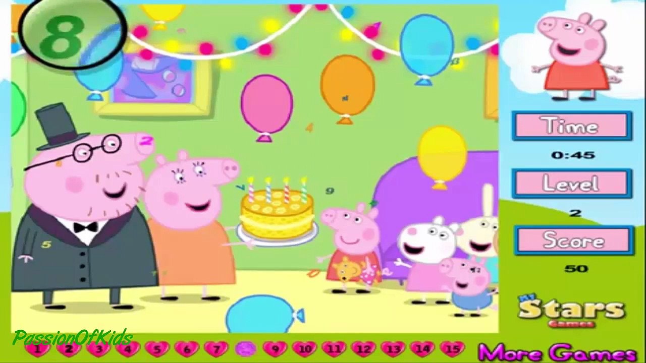 Peppa Pig Games -Hidden Numbers