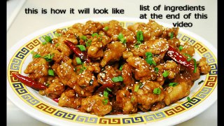 How to Make Hot & Spicy General Tso's Chicken - spicy Cooking
