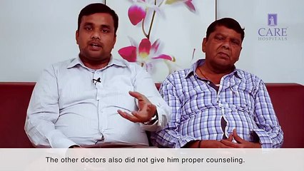 Mr Dinakar talks about his Father’s Knee Replacement Surgery at CARE Hospitals, Hyderabad