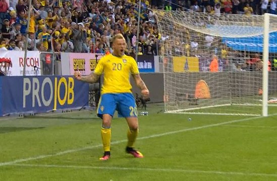 Le très bel enchaînement de Guidetti avec la Suède