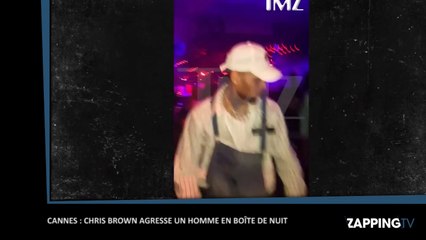 Chris Brown agresse violemment un homme dans un club à Cannes (Vidéo)