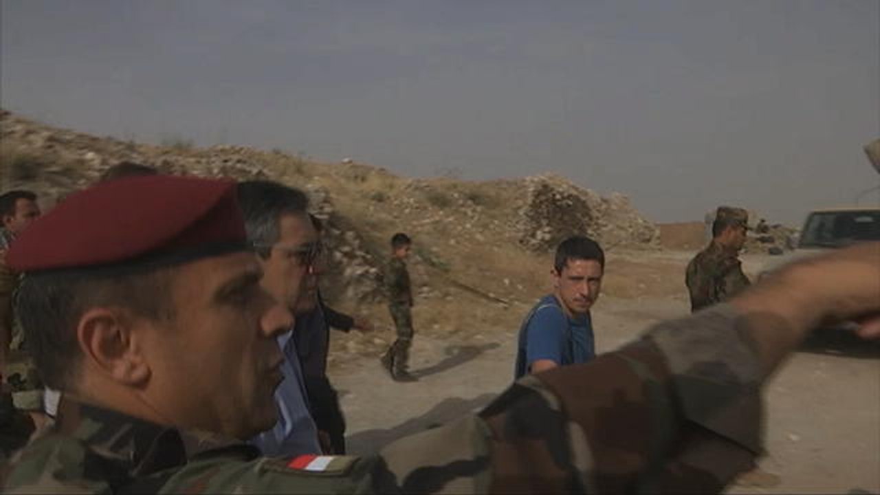François Fillon aux côtés des peshmergas en Irak - Le 06/06/2016 à 14h25