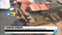 Ukraine: Frenchman owning arsenal of explosives and weapons detained over planned terror attacks
