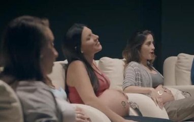 Anne karnındaki bebeklere maç yaptırdılar