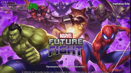 Мстители... Человек-Паук... Стражи Галактики!  Игра MARVEL Future Fight на андроид