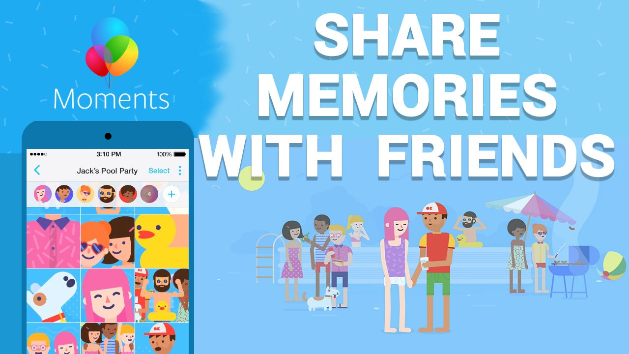 How to share your photos from the last party with Moments