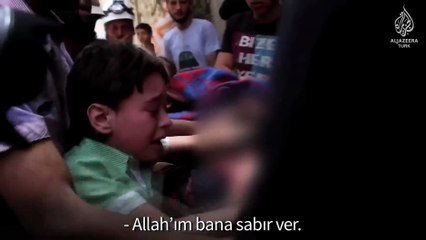 "Ne olursun bırakma beni baba"