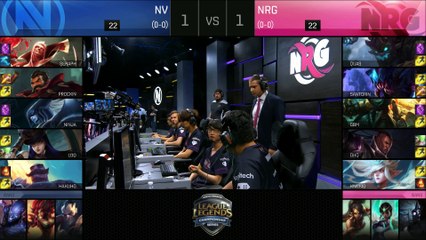 2016 NA LCS Summer - Group Stage - W1D1: Team EnVyUs vs NRG eSports (Game 3)