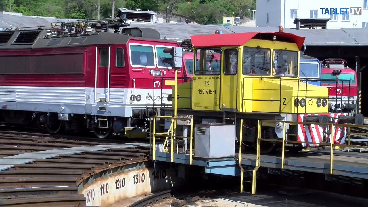 UNIKÁTNY VLAKOVÝ VIDEOPROJEKT: Z tratí do elektrického rušňa 363