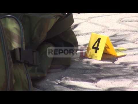 Report TV - Elbasan, atentat Florenc Çapes plagoset miku i tij dhe një police