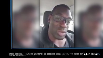 Karim Benzema : Le boxeur Patrice Quarteron le compare à un "recruteur de Daesh"