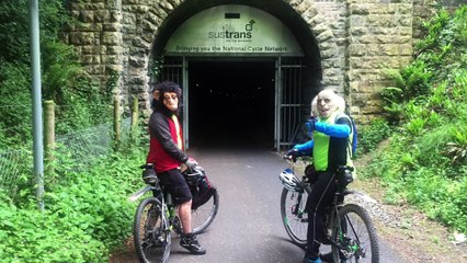 CYCLING THE BRISTOL TO BATH CYCLEWAY & THE BATH TWO TUNNELS LOOP