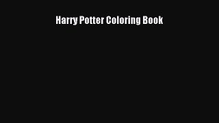 Download Harry Potter Coloring Book  EBook