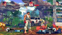 Combat Ultra Street Fighter IV - Evil Ryu vs Ryu