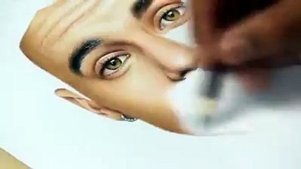 Amazing Painting of Justin Bieber