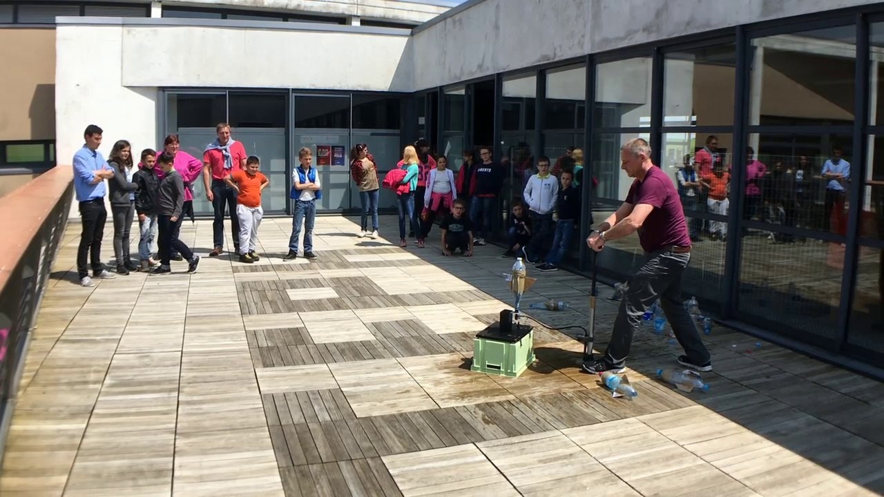 Ham: décollage de fusées au collège