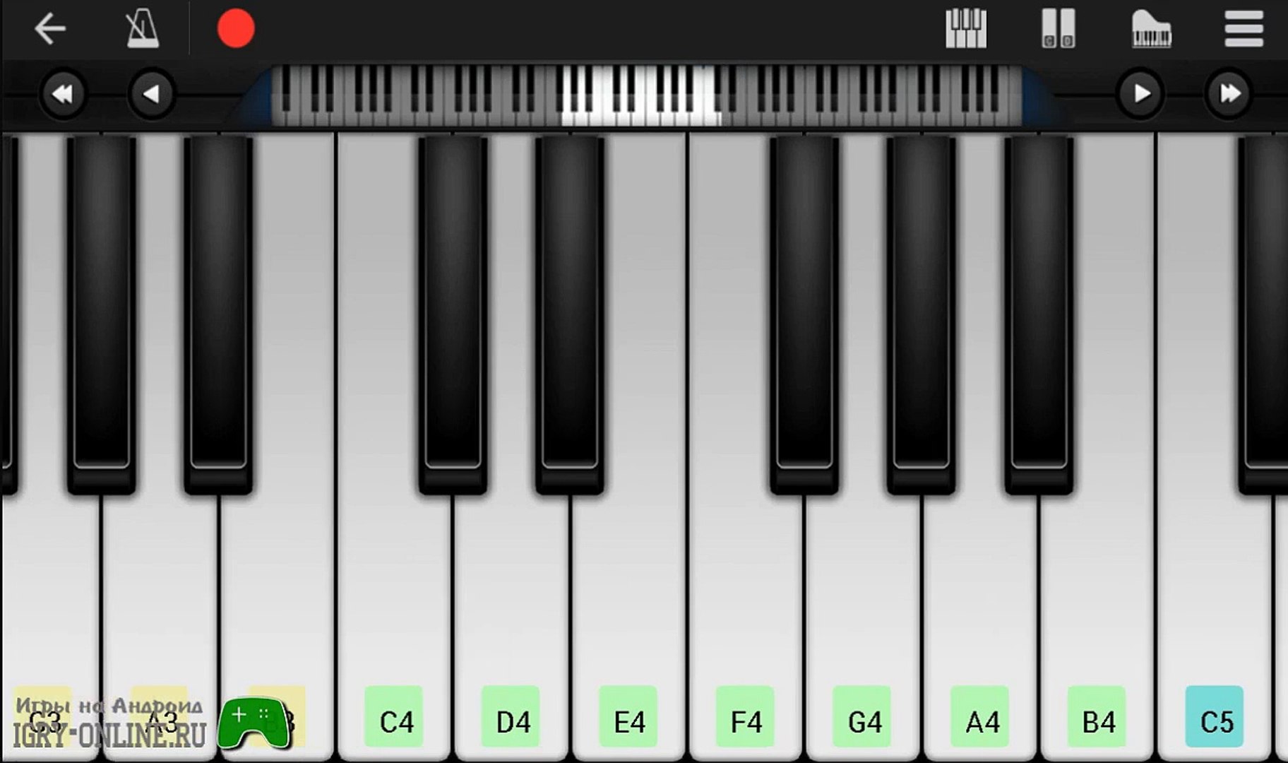 ⁣★★ Почувствуй силу музыки ★★ Всегда в кармане ★★ Игра perfect piano на андроид