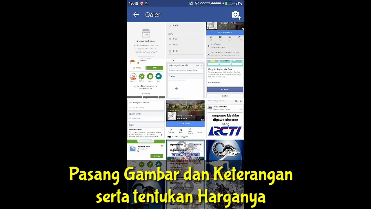 How to Create Facebook Store via Phoncell