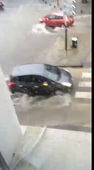 Inondation à Charleroi - Rue Willy Ernst