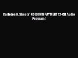 [Download] Carleton H. Sheets' NO DOWN PAYMENT 12-CD Audio Program! PDF Free