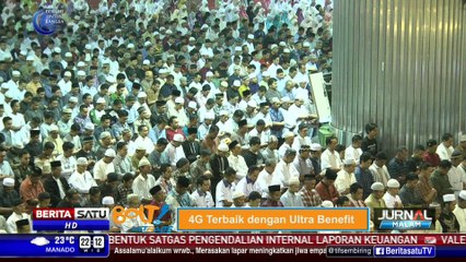 Presiden Jokowi Tarawih di Masjid Istiqlal