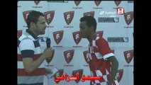 الوحدة 4 - 0 الوطني || دوري الدرجة الأولى الجولة 27 || مقابلة اللاعب علي عواجي