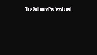 Download The Culinary Professional PDF Free