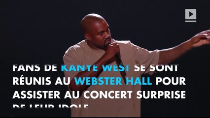 Le concert surprise de Kanye West à New York tourne à l’émeute !