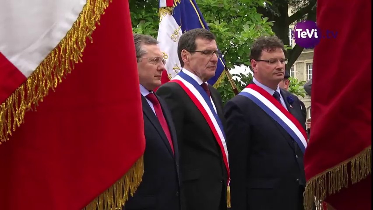 Carentan, cérémonies militaires [TéVi] 16_06_06