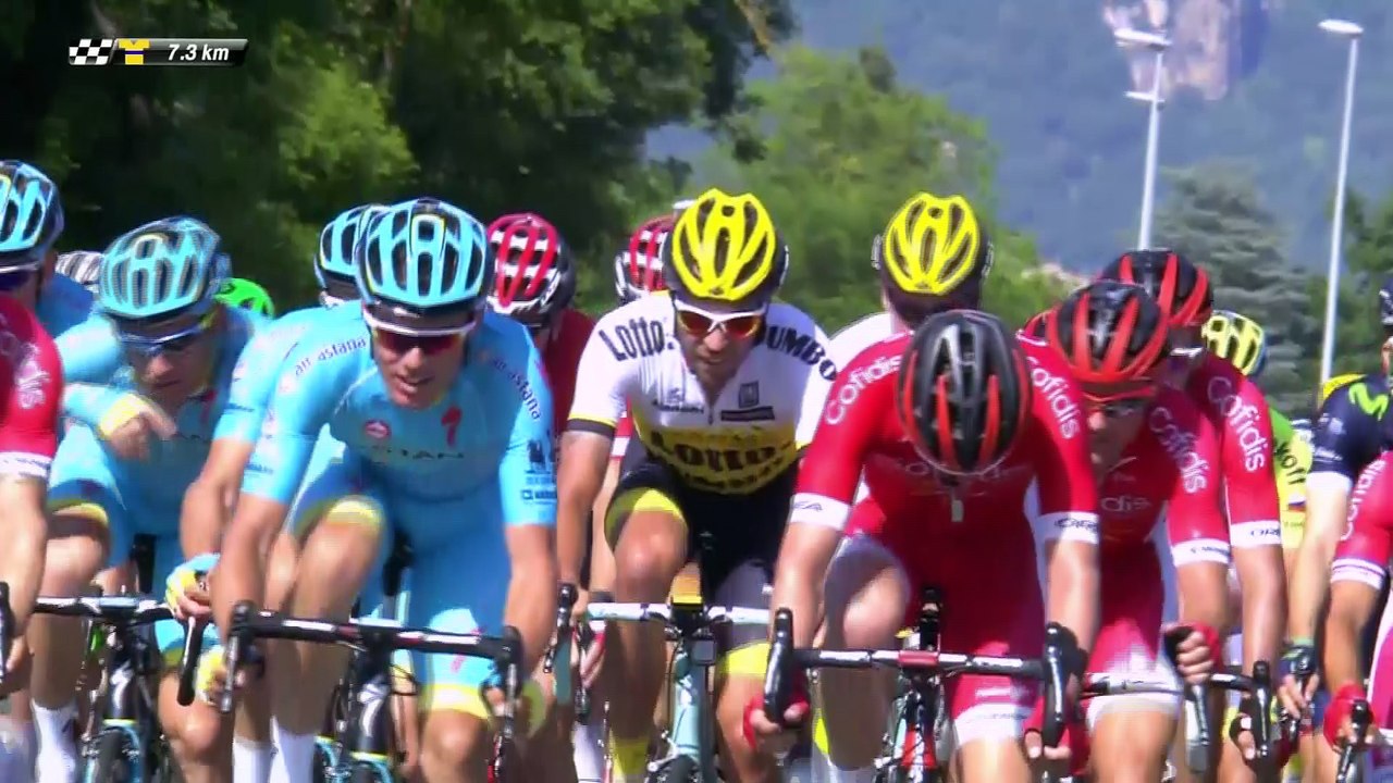 Summary - Stage 1 (Cluses / Saint-Vulbas) - Critérium du Dauphiné 2016