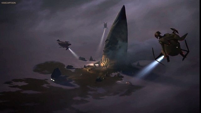 (99)Vader arrives at the Lothal temple (Vader! D)