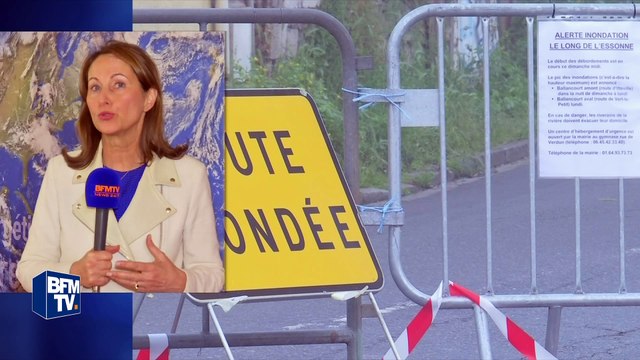 Pour Ségolène Royal, les inondations sont une leçon d'environnement