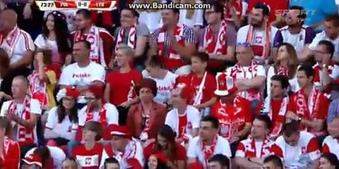 Arkadiusz Milik super Power SHOOT- Poland 0-0 Lithuania - 06-06-2016