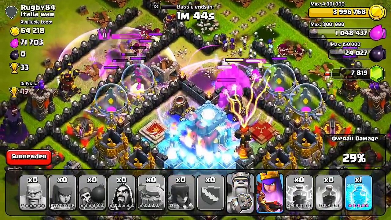 Clash of Clans - BEST RAID EVER.