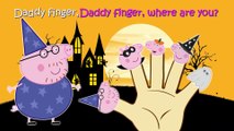 Peppa Pig Halloween Finger Family   Nursery Rhymes Lyrics