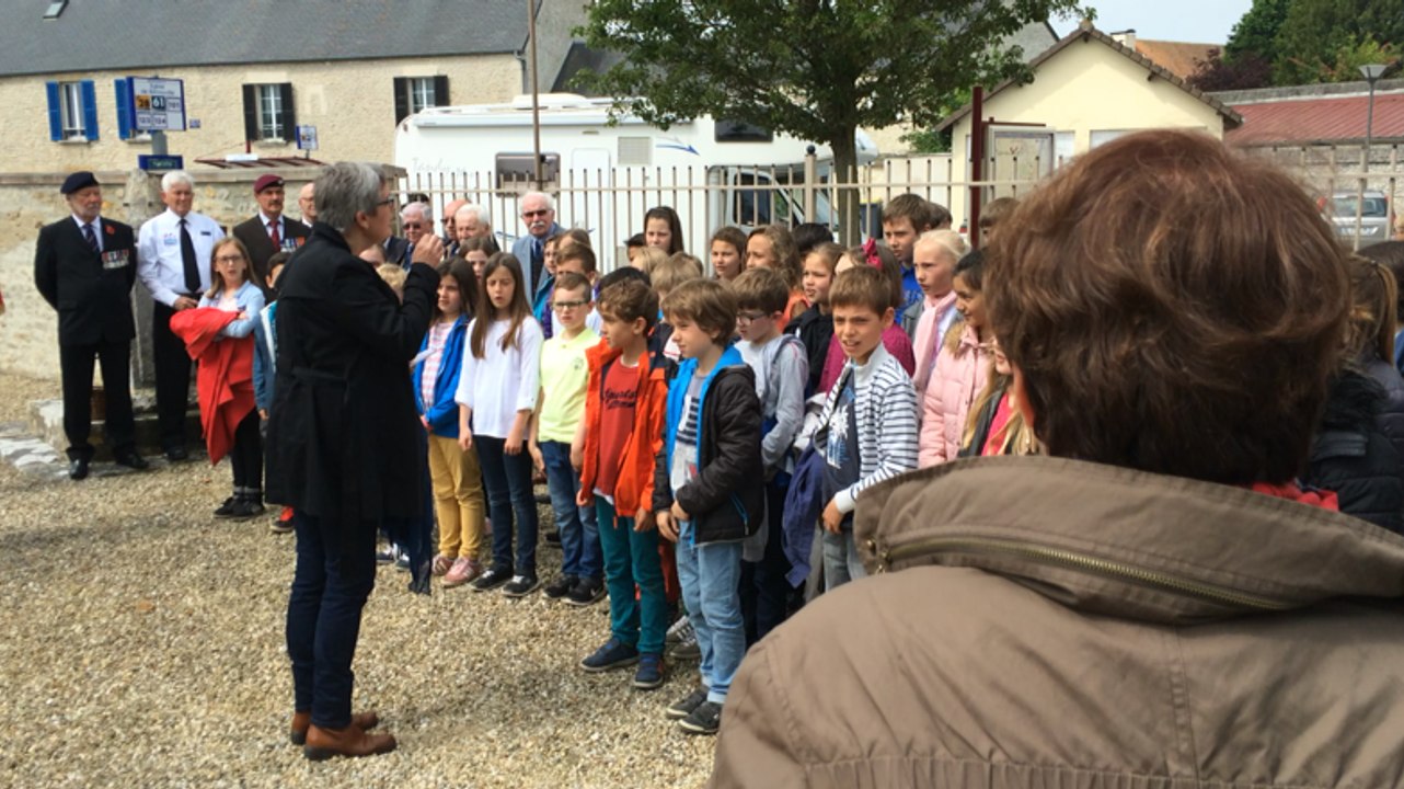 Hommage aux soldats britanniques du 6-Juin