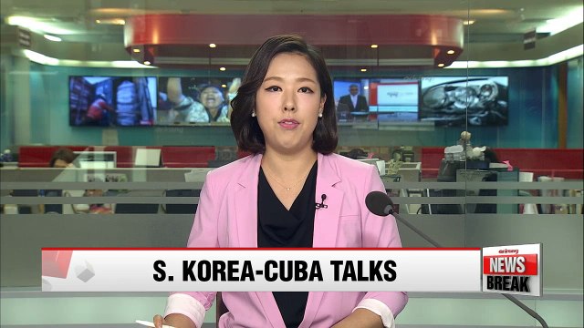 S. Korean FM conveys Seoul's desire to establish diplomatic ties with Cuba