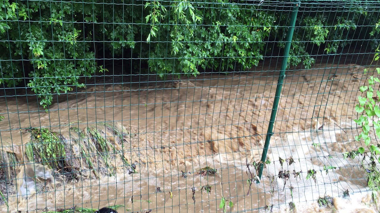 Inondations à Mettet