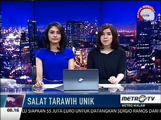 How to Way of Offering Namaz-e-Taaraweh news reporter live